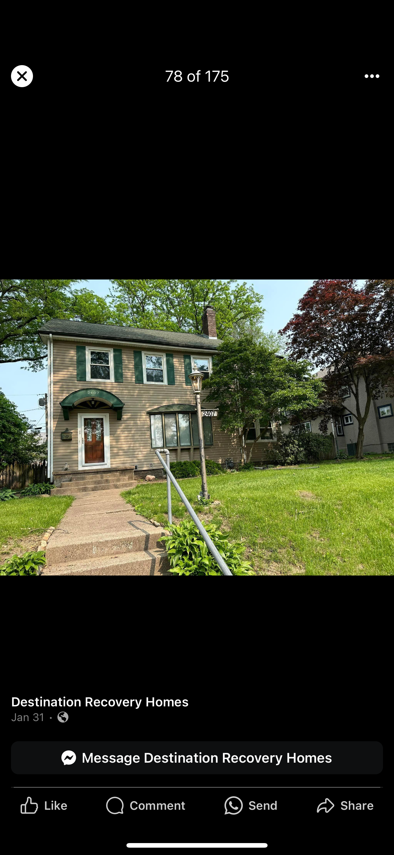 Exterior of 2407 Recovery Homes
